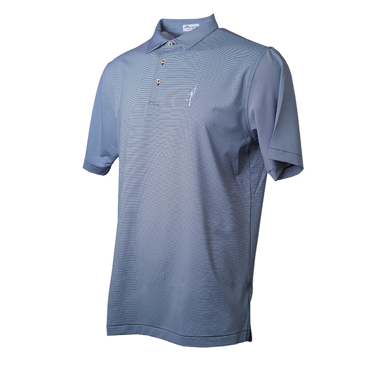 Jubilee Stripe Performance Polo- All Logos